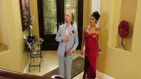Transgender Prom Date Needs Some cock before Night Ends