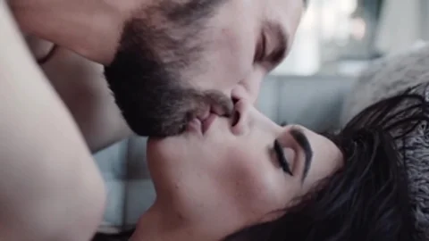 Trans Sensual - Couple Ariel Demure in a dress blowjob cum