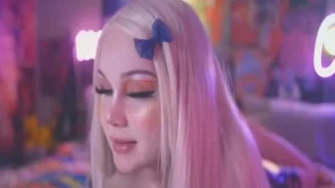 blonde 18YO TS butthole fake penis pounding