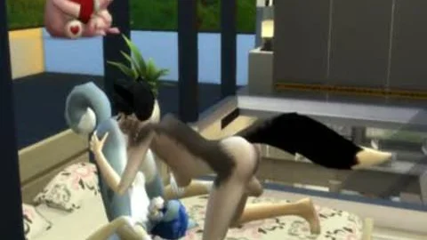 Futanari Furry anime - Dog Futanari And Rabbit gal