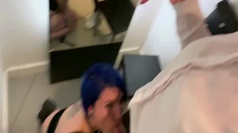 Sucked Off A Translady In A costume Room