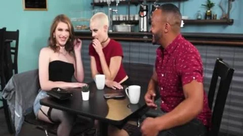 Recruiting Our sexy Trans friend Izzy Wilde For A filthy three-Way