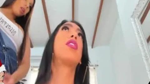 TS couple oral sex And anal job webcam