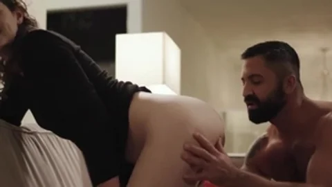 shaggy Haired Ts beauty Nicole Knight Enjoying A pleasure cock Ride