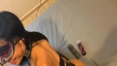 Tattooed lady-boy In Pov oral stimulation-sex