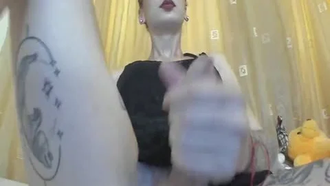 Missletiblane Closeup Real ejaculation