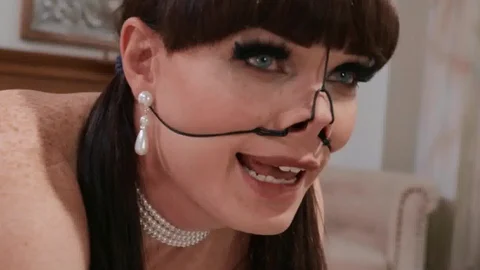 Trans Angels - Natalie Mars in high heels cum on face